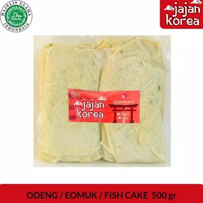 

JAJAN KOREA Odeng Eomuk & Hotbar 500 g Halal | Odeng kotak/Odeng TERJAMIN Kode 751