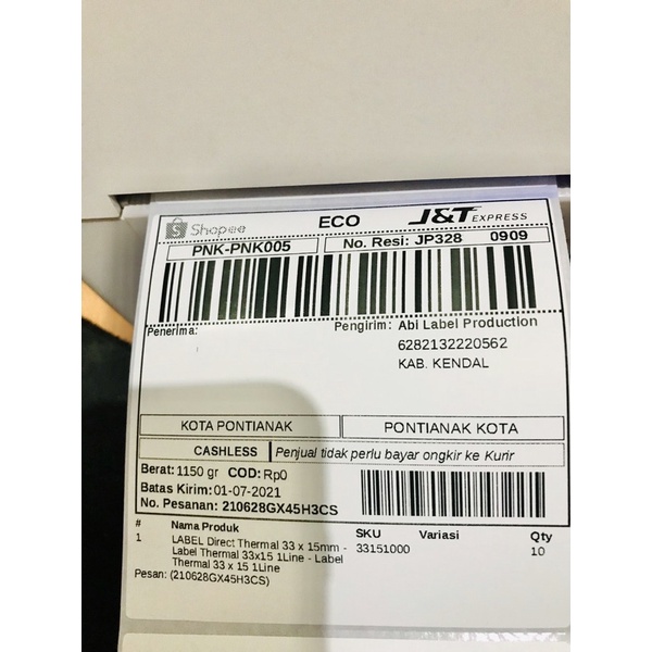 

Label Resi 100 x 100 / Label Thermal 100x100 / Label Thermal 4x4 in / Label Resi 4 x 4