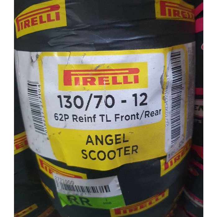BAN PIRELLI ANGEL SCOOTER 130/70 Ring 12 Vespa modern Sprint GTS