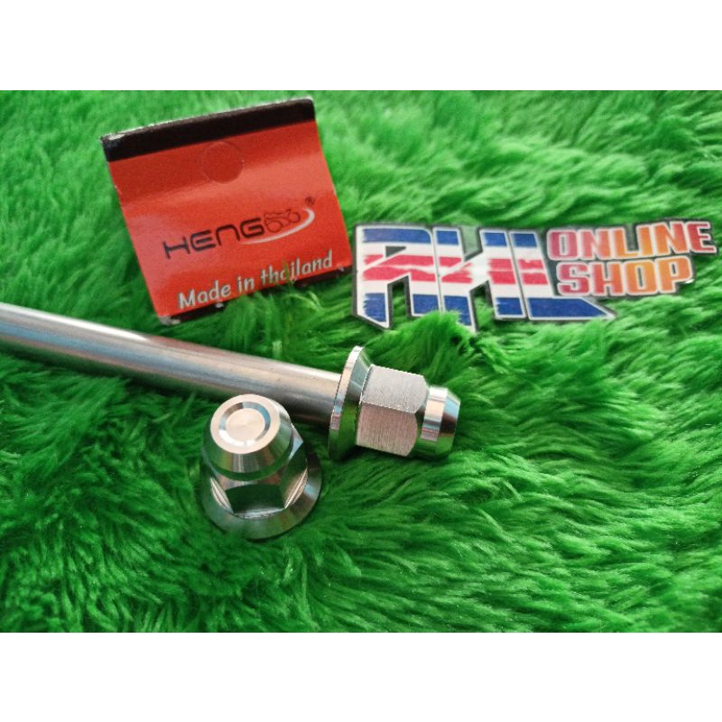 As roda depan stainless cnc original heng as roda depan beat scoopy genio vario 125/150 pcx 150/160