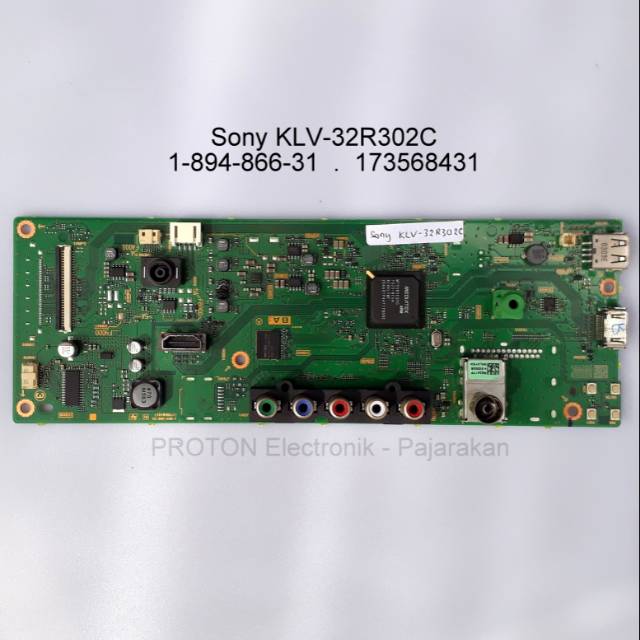 Mainboard LED TV Sony Bravia KLV-32R302C KLV-32R300C KDL-32R300C KLV 32R302C KDL 32R300C 32R300E Mes