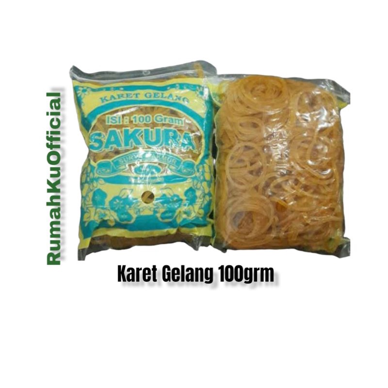 Karet Gelang Sakura 100gram