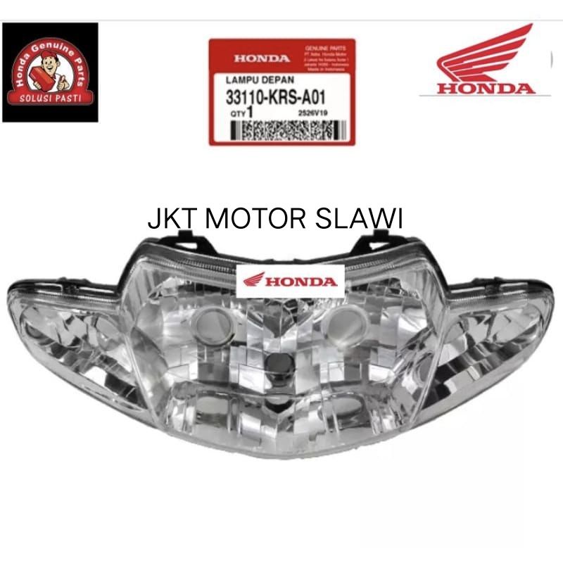 33110 KRS A01 lampu depan supra fit lama 2006-2007 asli honda