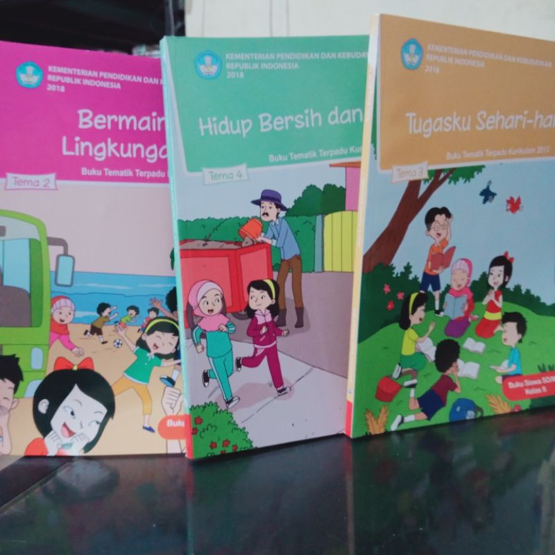 Paket Tematik SD Kelas 2 Tema 2,3,4