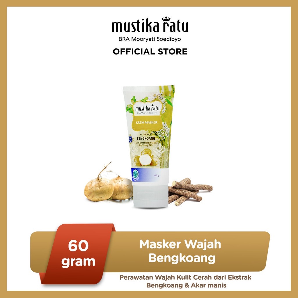 Jual Mustika Ratu Masker Bengkoang 60gr Shopee Indonesia