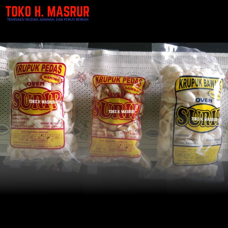 

Krupuk Oven Upil Surip 100gr
