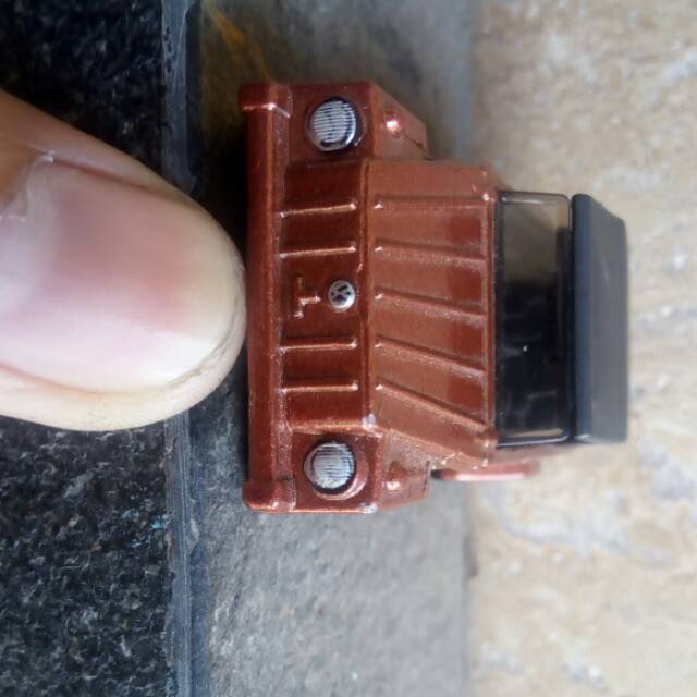 Hot wheels vw safari coklat