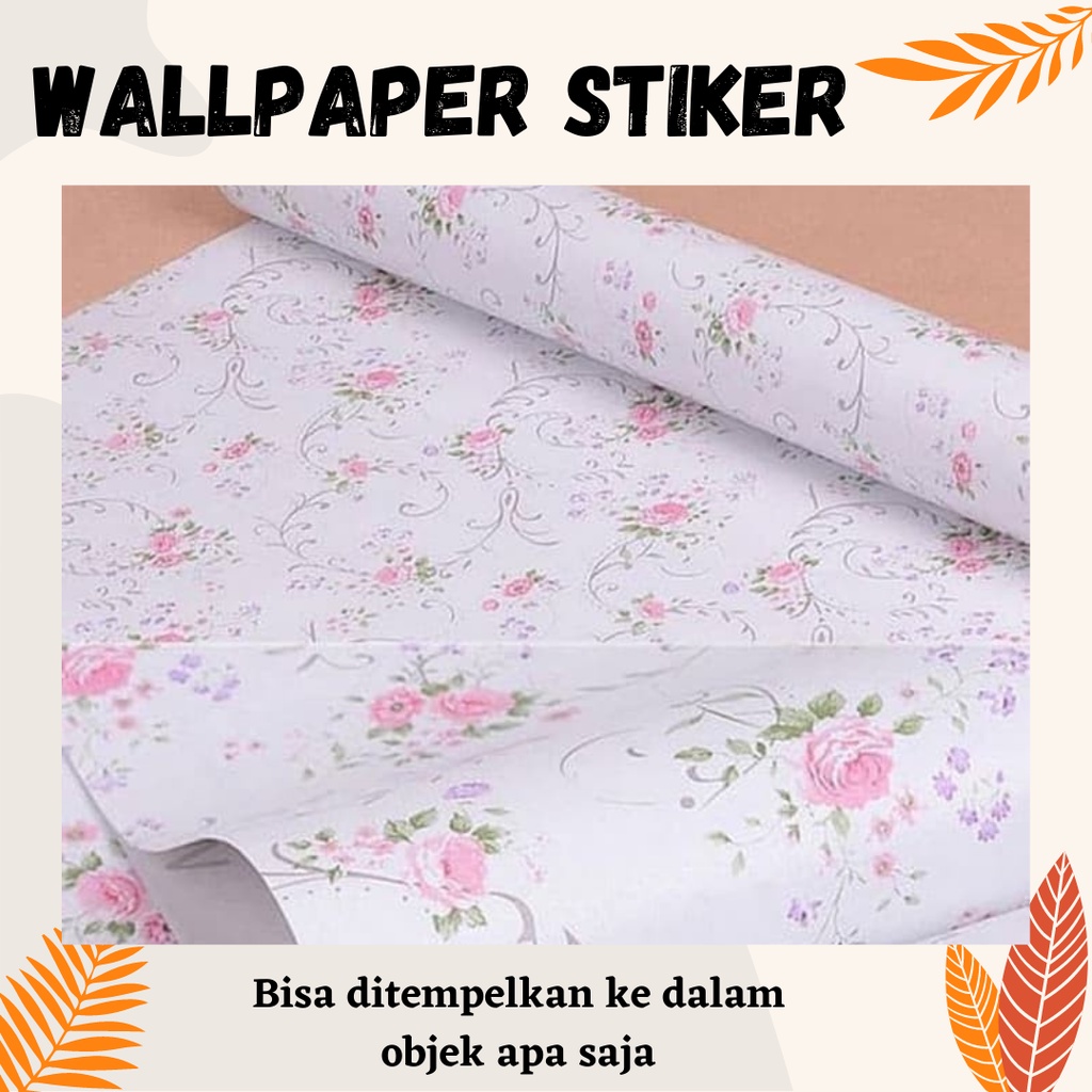 [3PCS 2KG] STIKER RUANGAN DINDING RUMAH / WALLPAPER DINDING 45cm x 10meter Promo