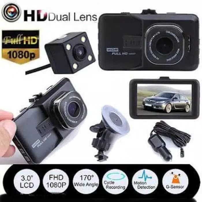 Kamera Mobil Dash Cam 2 Kamera - DVR Car Dual Camera Dash Cam CME2