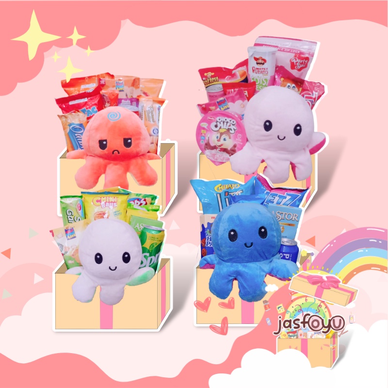 

OCTOPUS SNACK BOX + GREETING CARD