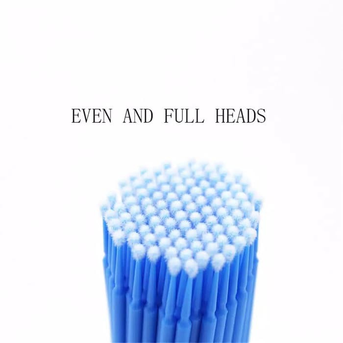 100pcs Mikro Brush for Eyelash Extension Sikat Bulu Mata Remover Lash