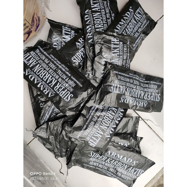 karbon aktif media fillter akuarium,arang aktif,karbon aktif