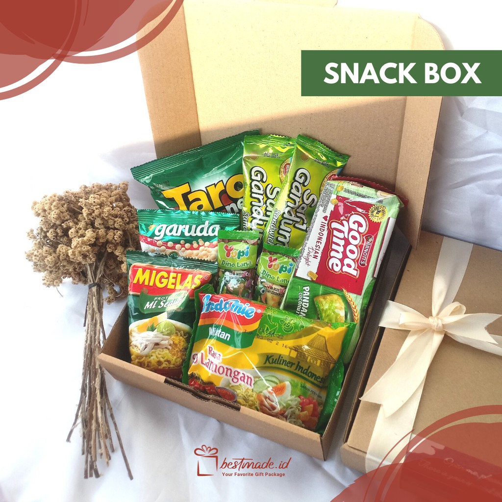 

Snack Box Birthday/Graduation/Sempro (HIJAU)