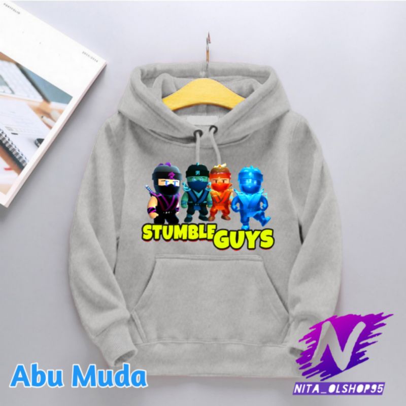 Hoodie stumble guys favorit Hoodie anak ninja stumble guys