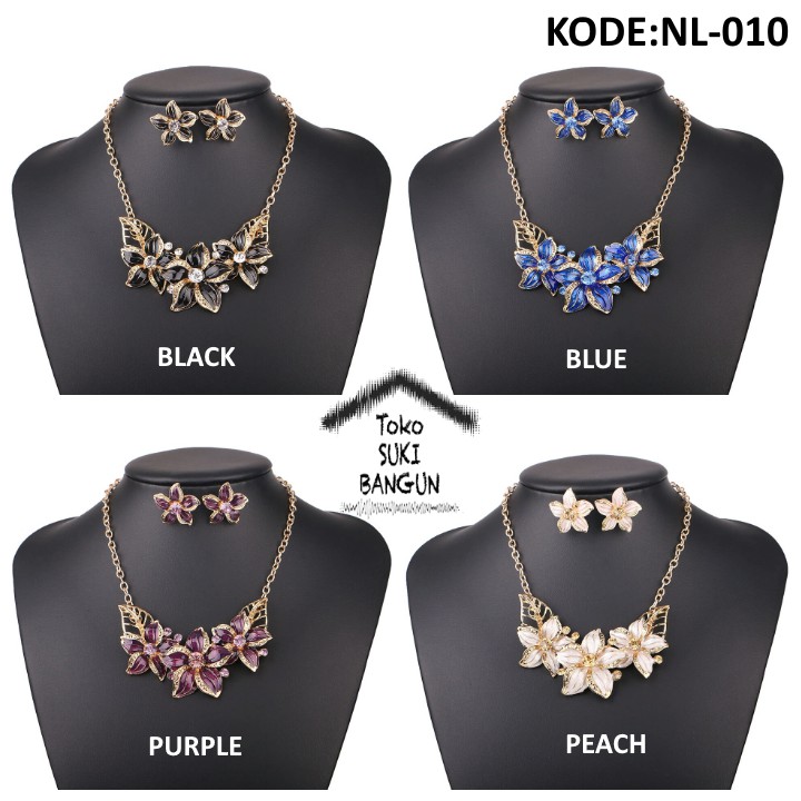 NL-010 Kalung Wanita Fashion Aksesoris Necklace Women Pendant Bohemia