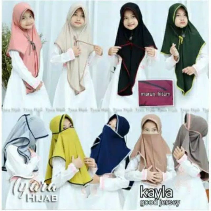 NIQOB ANAK / HIJAB 3 in 1 ANAK / Jilbab Cadar NIQAB / HIJAB CADAR JILBAB MASKER 1