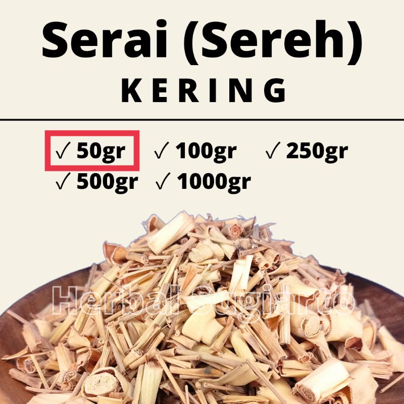 

GROSIR Serai Kering Sereh Kamijara 1kg 1000gr 500gr 250gr 100gr 50gr Kualitas BAGUS 50gr