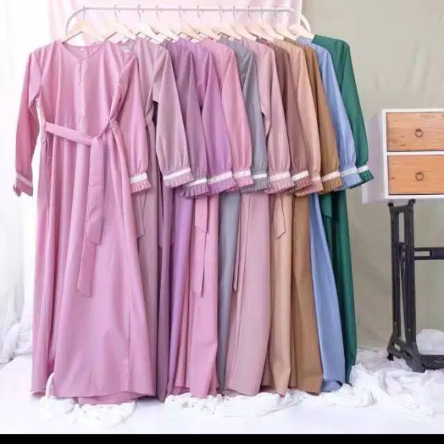 GAMIS TOYOBO POLOS LENGAN RENDA, GAMIS TOYOBO BASIC