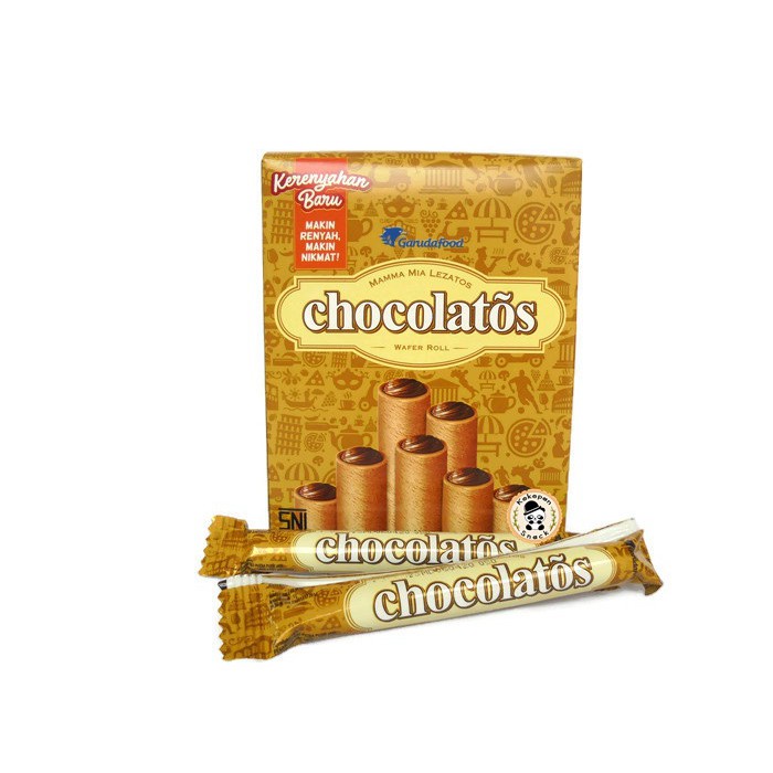 

Gery Chocolatos Wafer Roll [9 gr/ 24 pcs]