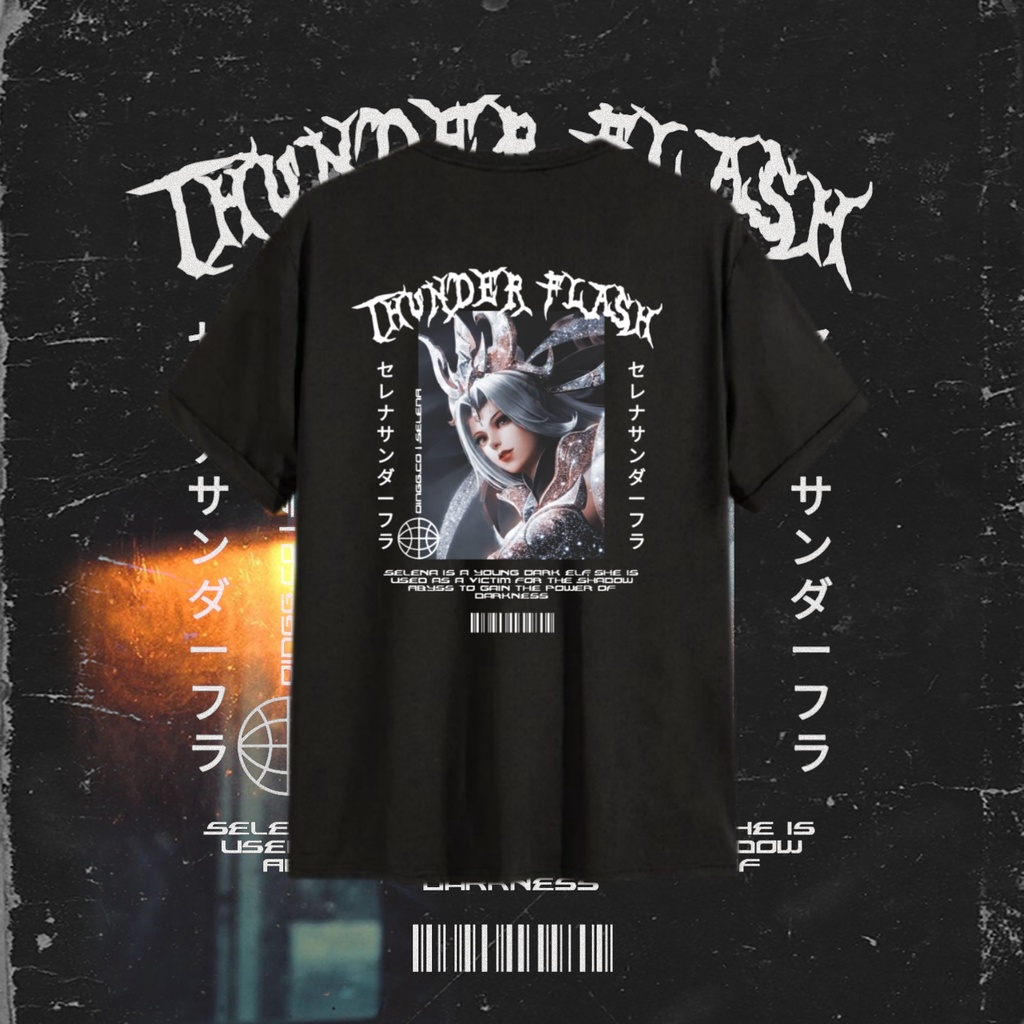 Dinggco T-shirt | Selena Thunder Flash