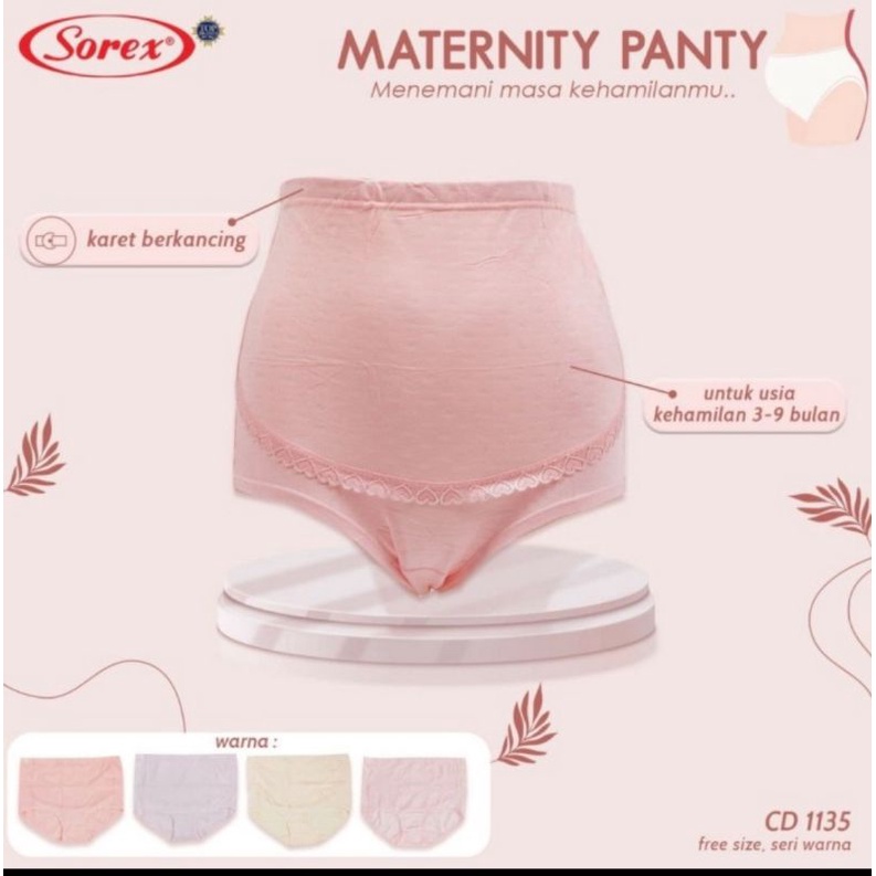 Celana Dalam ibu hamil sorex 1135 maternity pant