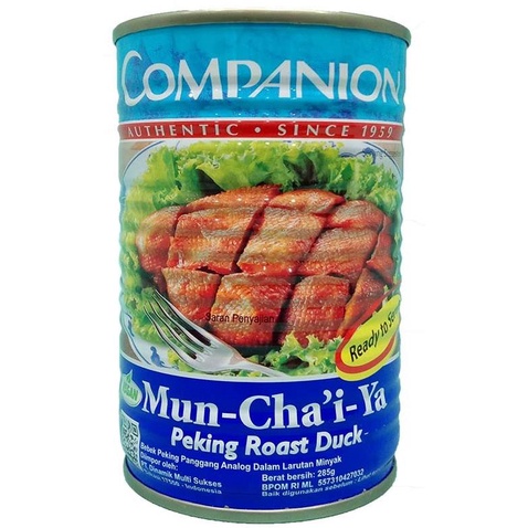 

~@~@~@~@] COMPANION VEGETARIAN MUN CHAI YA/ROAST DUCK 285GR