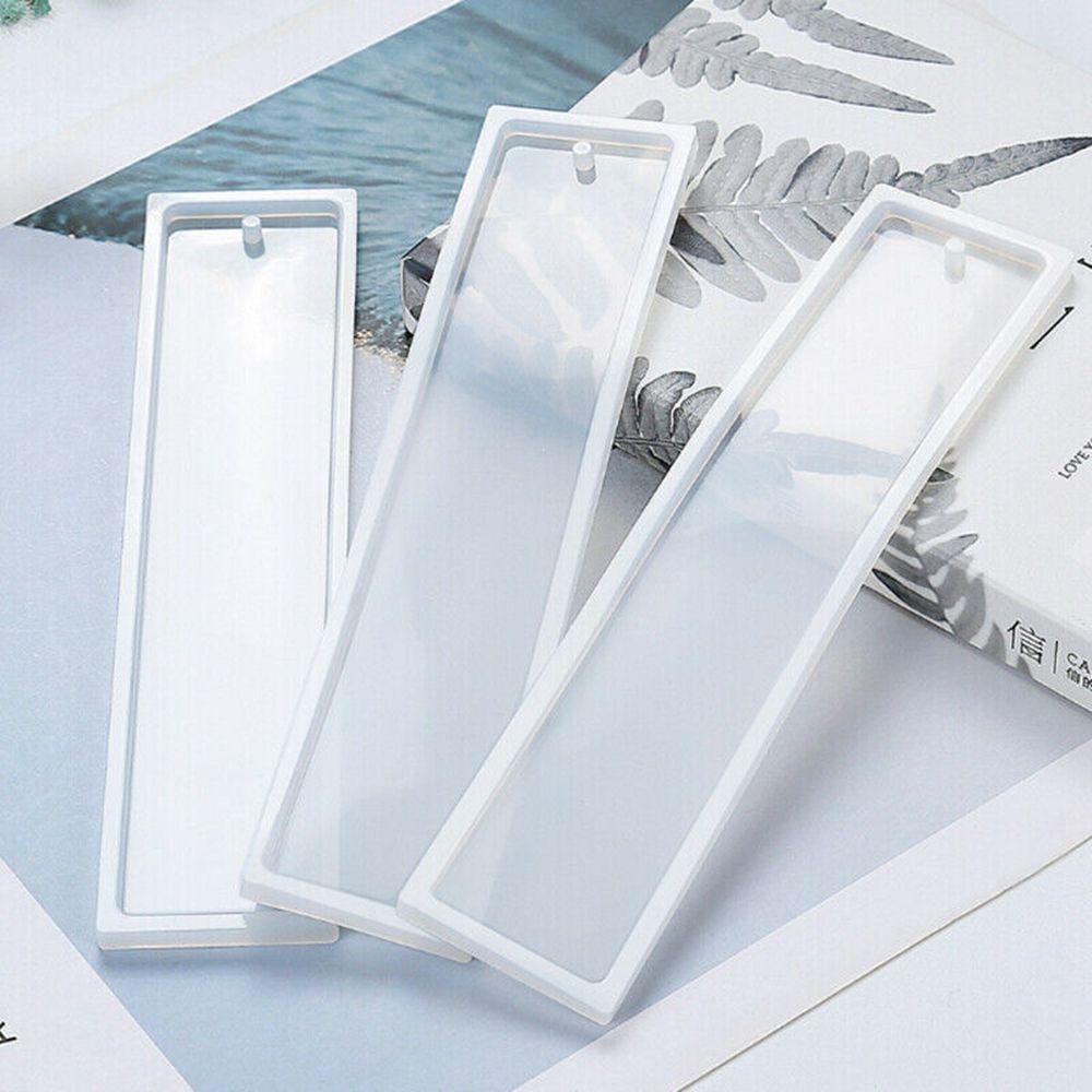 R-flower Resin Mold Transparan Edukasi Epoxy Mold Alat Membuat Perhiasan Bookmark