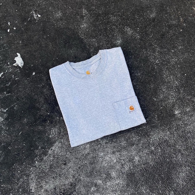 CARHARTT POCKET TEE GREY