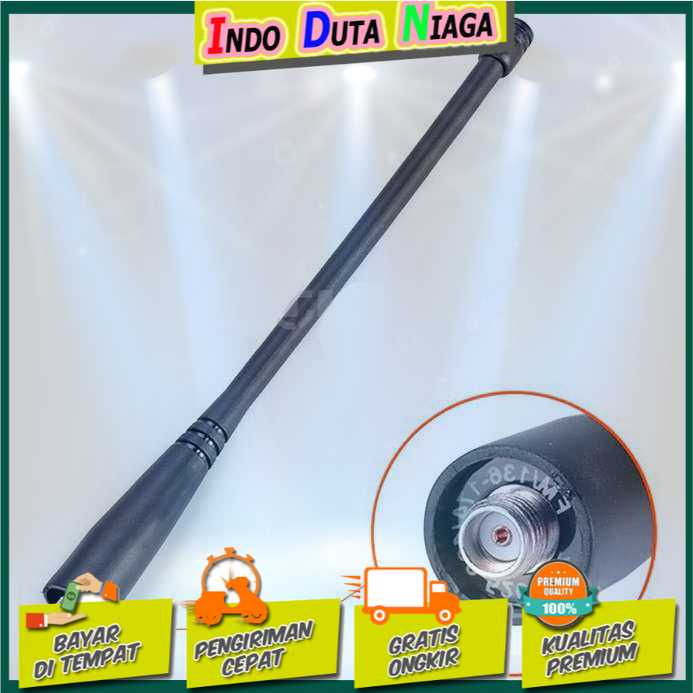 IDN TECH - Pofung Antena SMA-F UHF/VHF 136-174/400-480MHz for UV5R UV-82 GT3