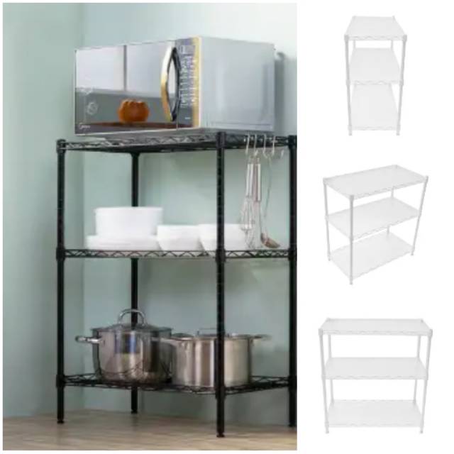 RAK BESI 3 TINGKAT KRISBOW