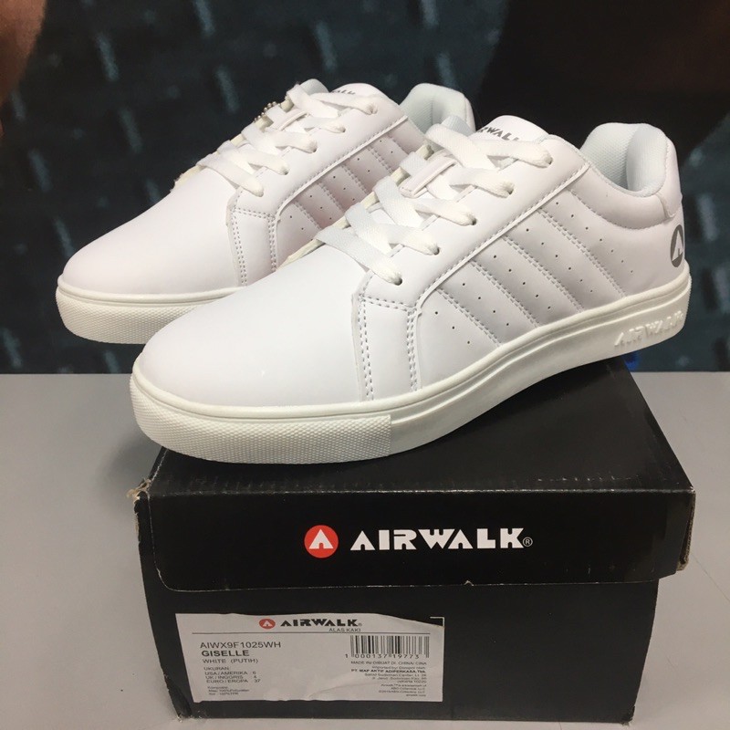 SEPATU CASUAL WANITA AIRWALK ORIGINAL GISELLE WHITE / PUTIH (AIWX9F1025WH)