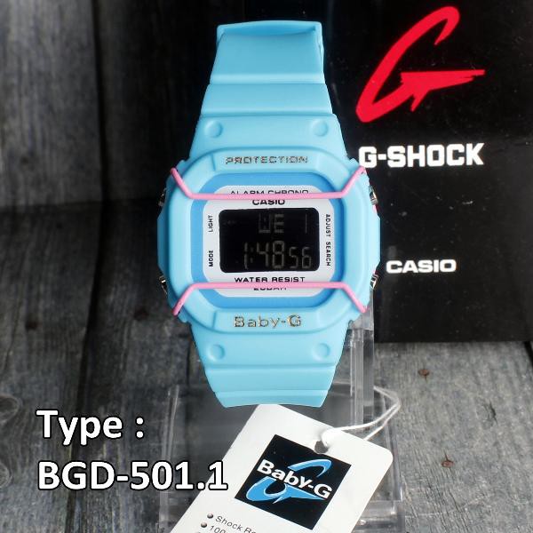 Jam Baby G Casio Kombinasi / Gradasi , Wanita / anak anak / cewek , Water resist ringan