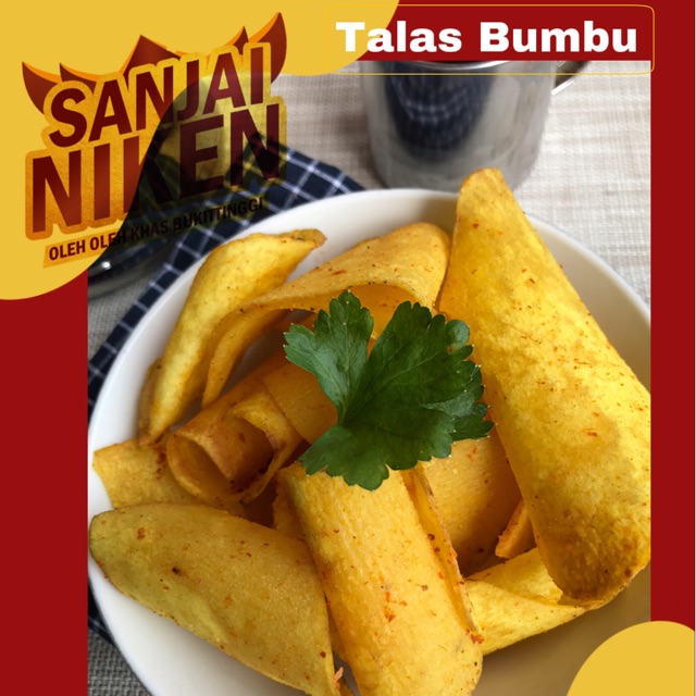 

Kripik Talas Bumbu 250 gr