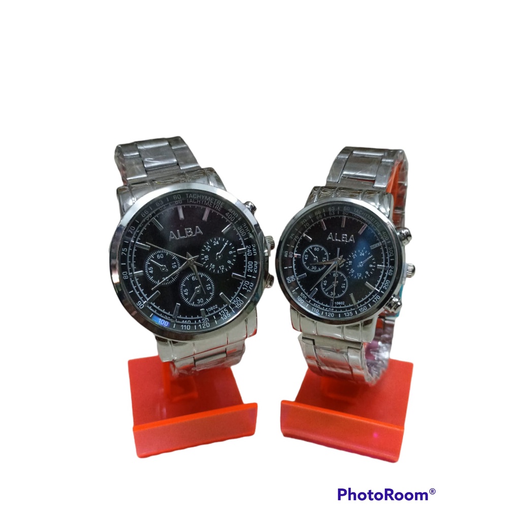 JAM TANGAN ALBA COUPLE PASANGAN JAM TANGAN MURAH NEW