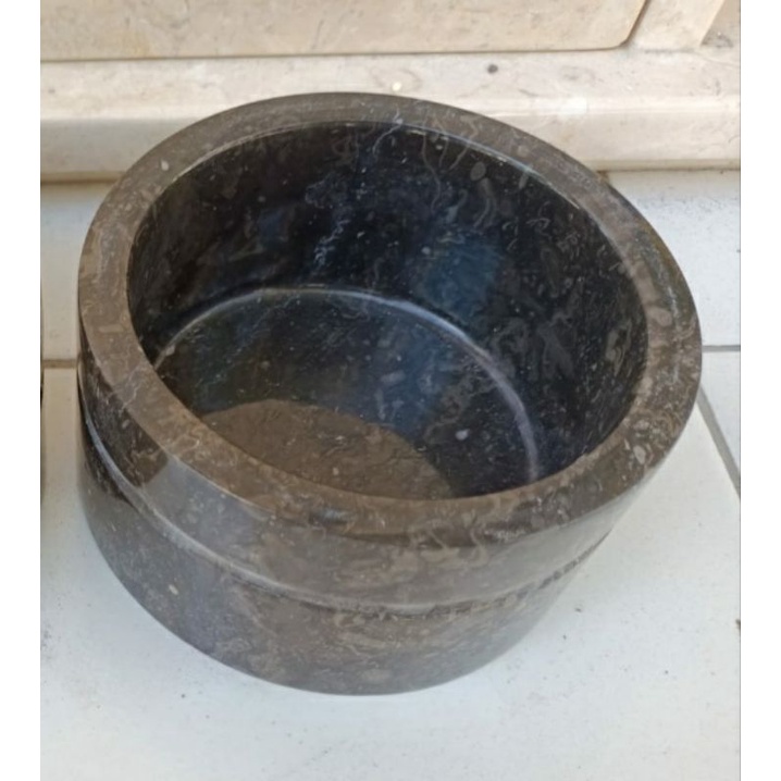 Asbak Batu Marmer Hitam