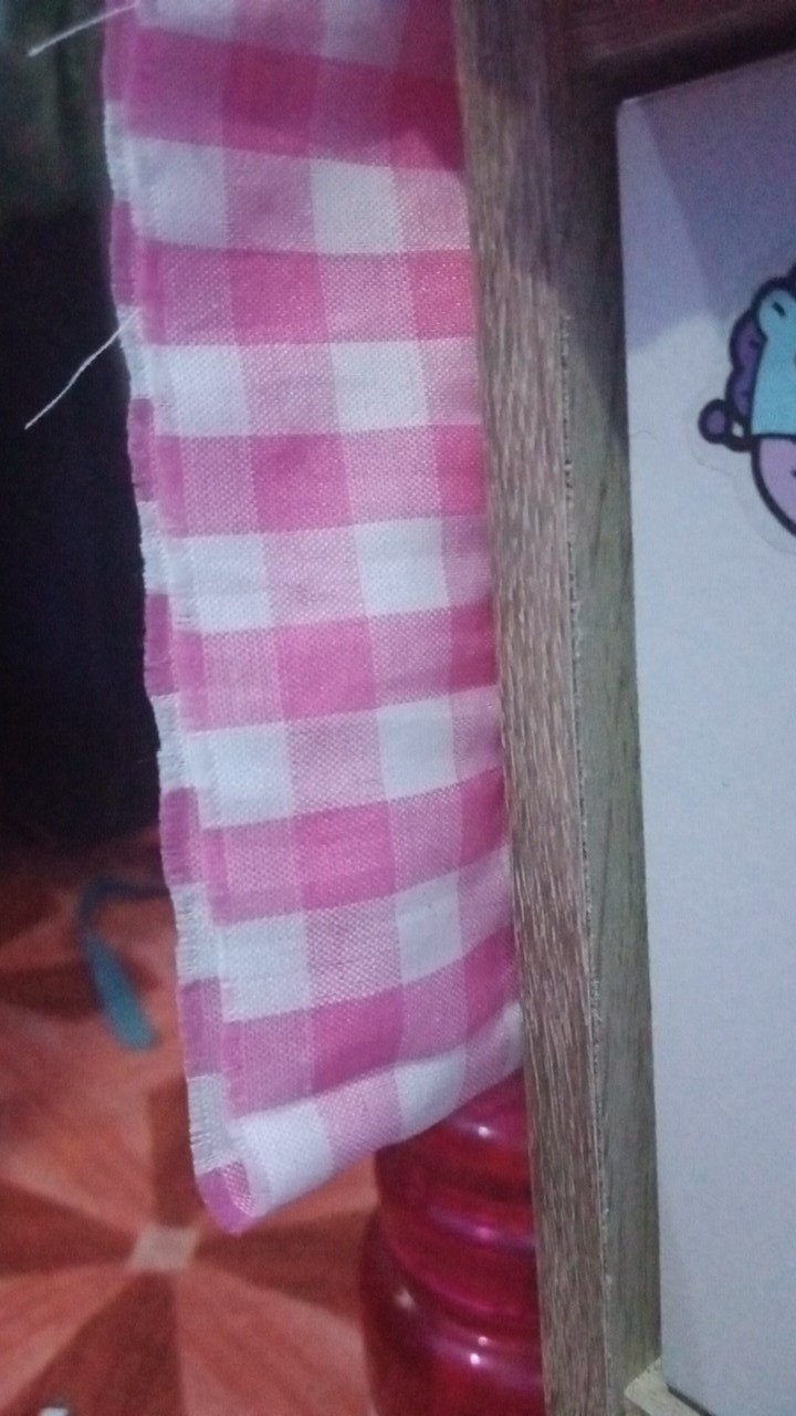 Kain Mentahan Kotak Kecil 1cm / Kain Cele