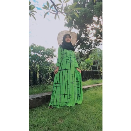 GAMIS TIE DYE / MAXI DRESS / BUSANA MUSLIM