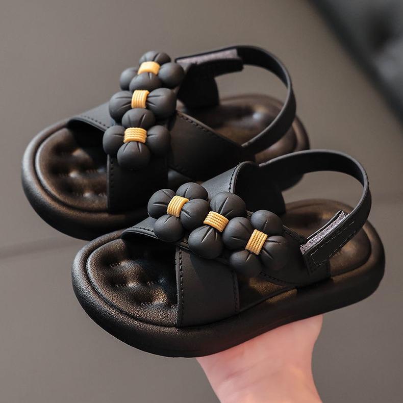 Sandal Anak Perempuan Sepatu Anak Perempuan Jelly Sandal Sandal Bunga1-10 Tahun
