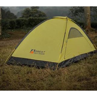 Tenda Dome Camping Great Outdoor Kapasitas 2 Monodome Pro - [Kuning]