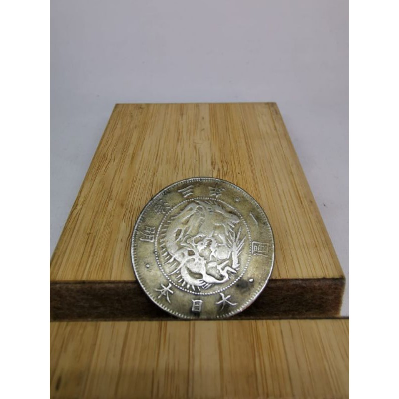 coin jepang jaman 3 meiji 1 yen