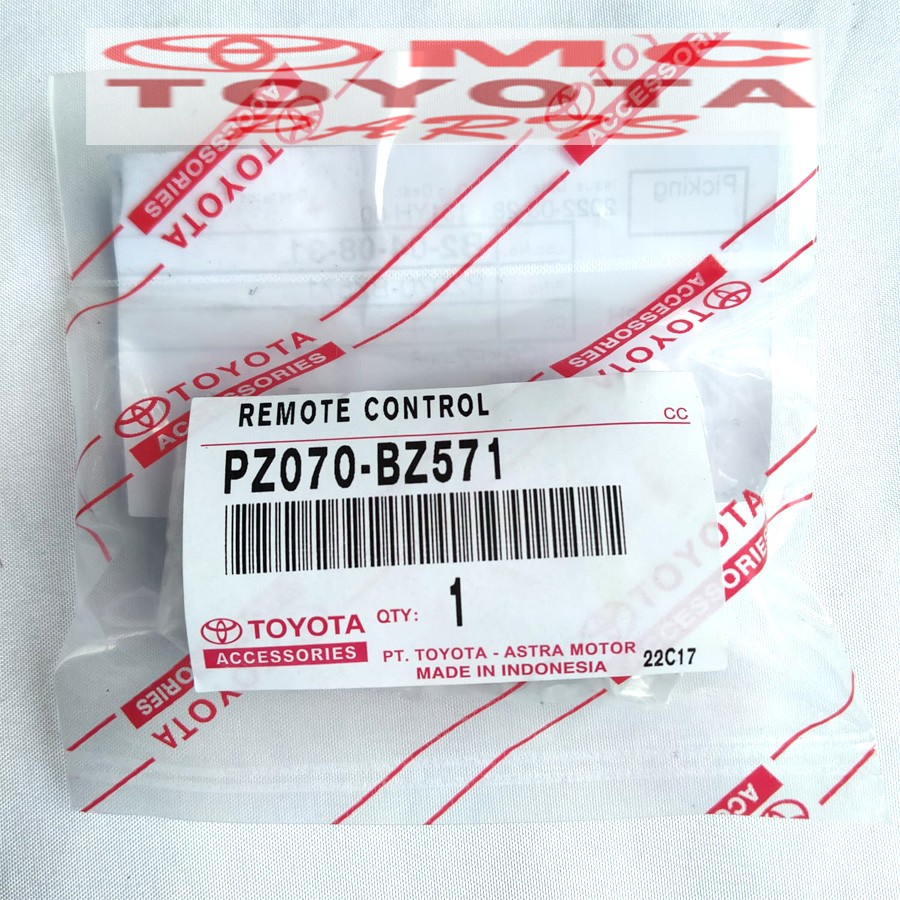 Remote Remot Alarm / Control Original All New Avanza Veloz PZ070-BZ571