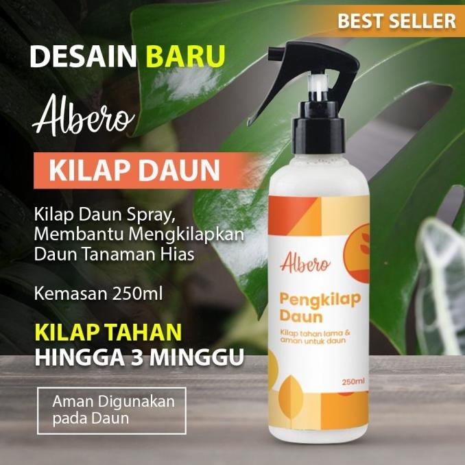 BISA COD Albero Pengkilap Daun Spray 250ml TERBAIK Kode 1462