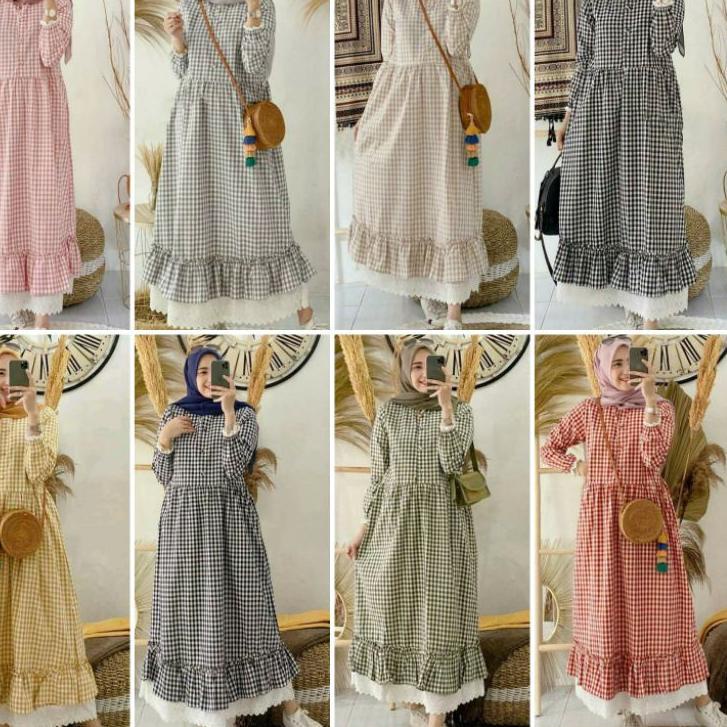 [PRODUK CCEGK] ZAYANA DRESS/ BIG SIZE / GAGIL / INJI / KATUN / NINOS 8BL