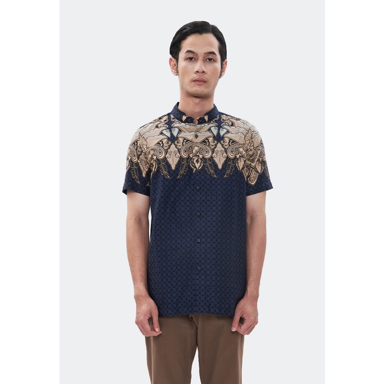 MANZONE Kemeja batik lengan pendek GASABRATA