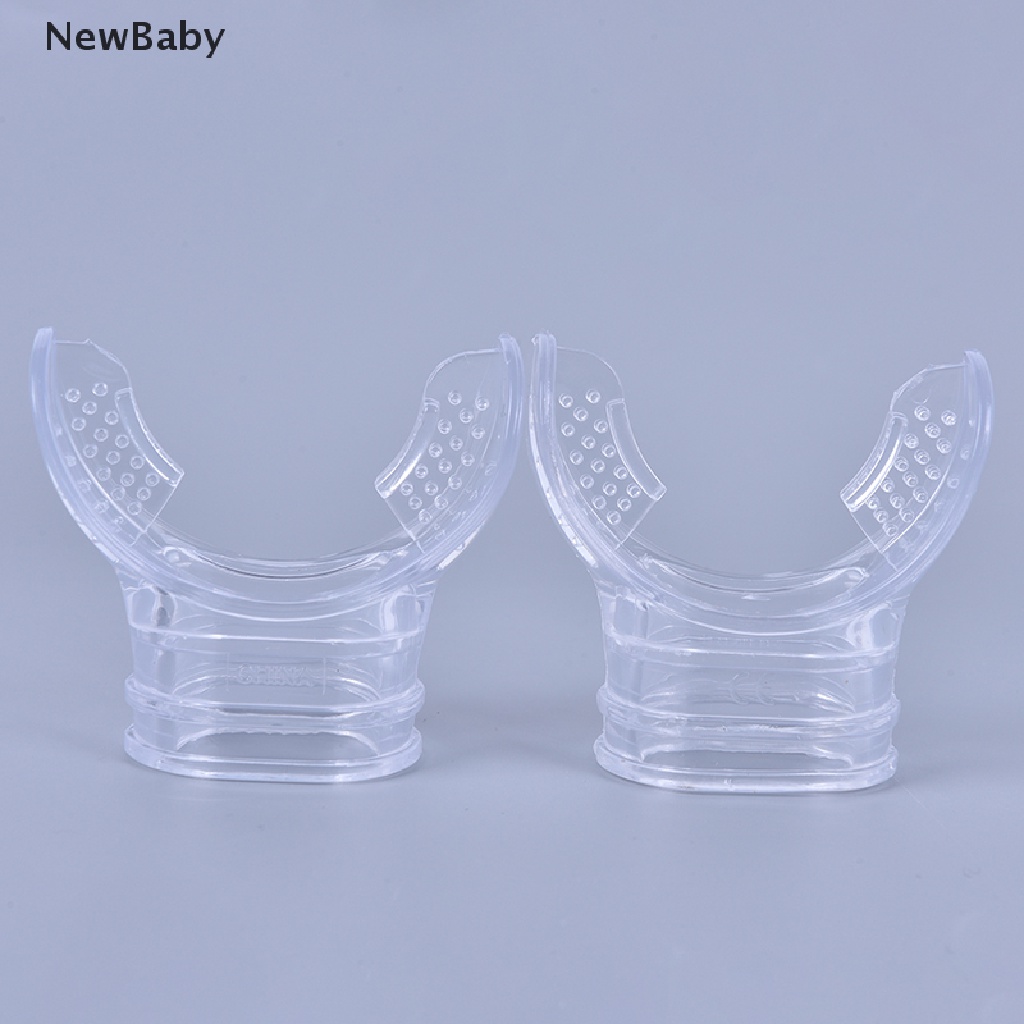 Newbaby 1PC Selang Snorkel Bahan Silikon Transparan Untuk Divingrenang