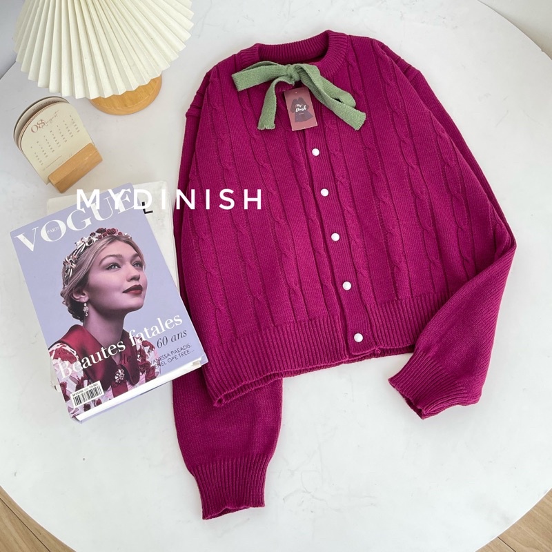 Misyel Cable Blouse - Atasan Blouse Wanita Terbaru