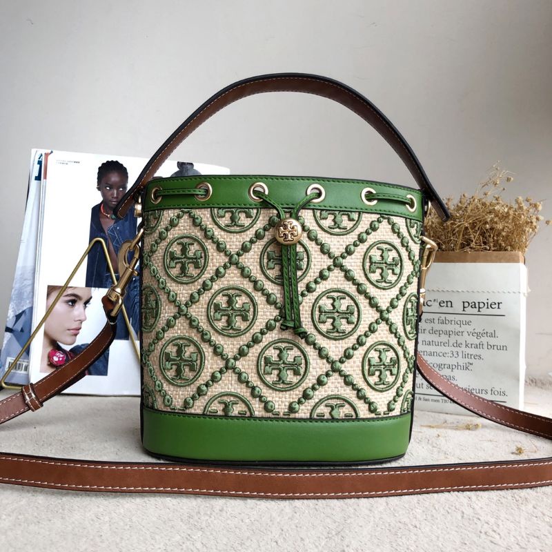 tory burch bucket original bag tas tb asli T monogram