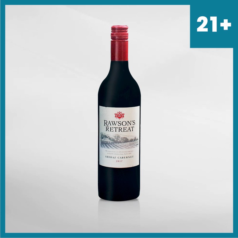 Rawsons Retreat Shiraz Cabernet 750 Ml ( Original &amp; Resmi By Vinyard )