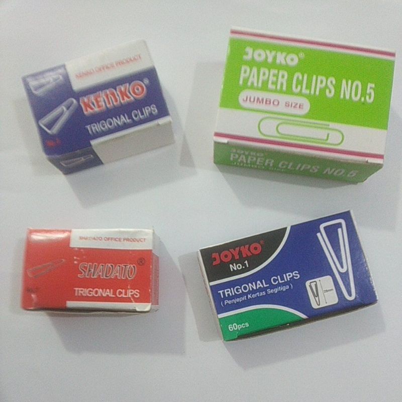 

PAPER KLIP / KLIP KERTAS / PENJEPIT KERTAS SEGITIGA