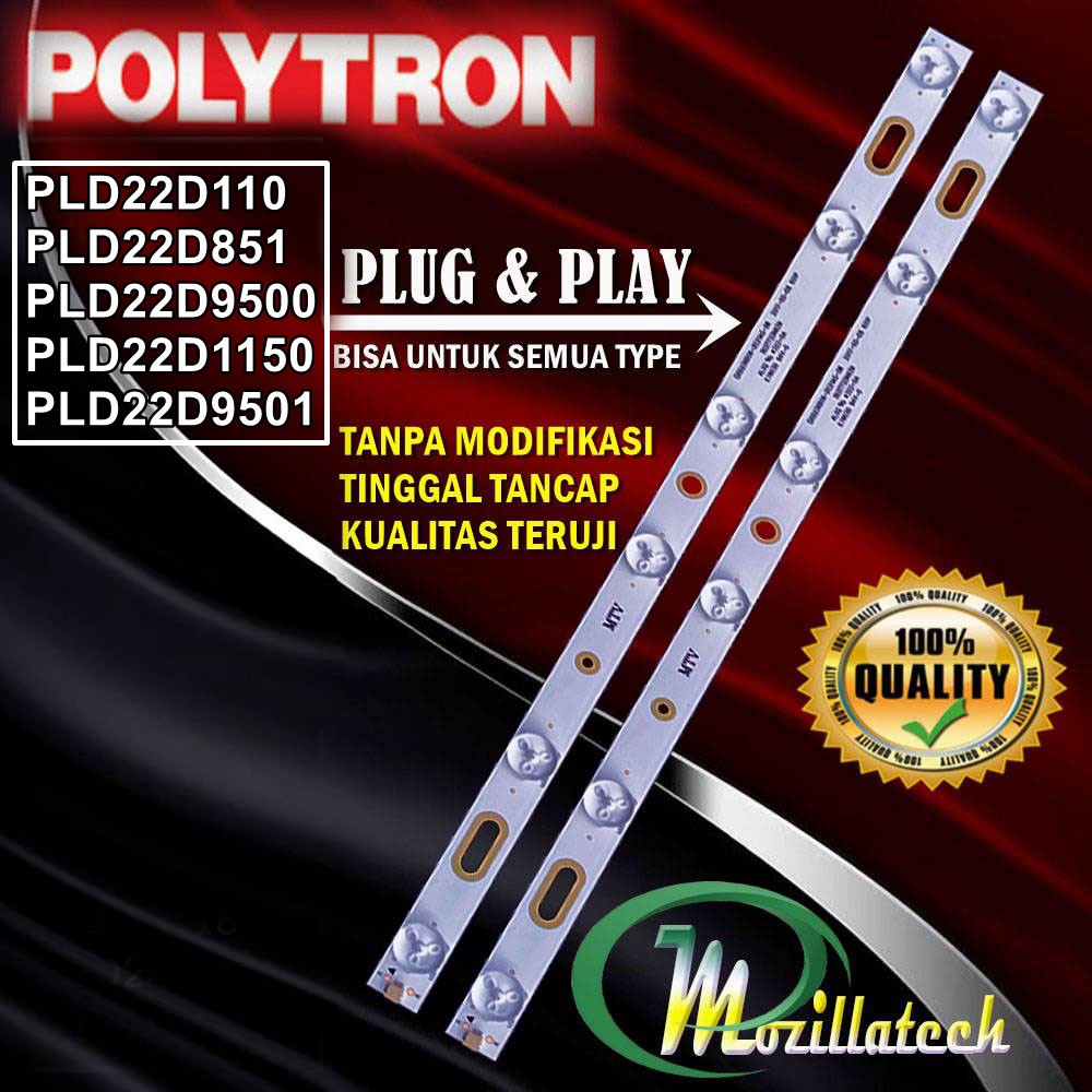 BACKLIGHT POLYTRON PLD22D110 PLD22D851 PLD22D9500 PLD22D1150 PLD22D9501 backlight polytron 22inch